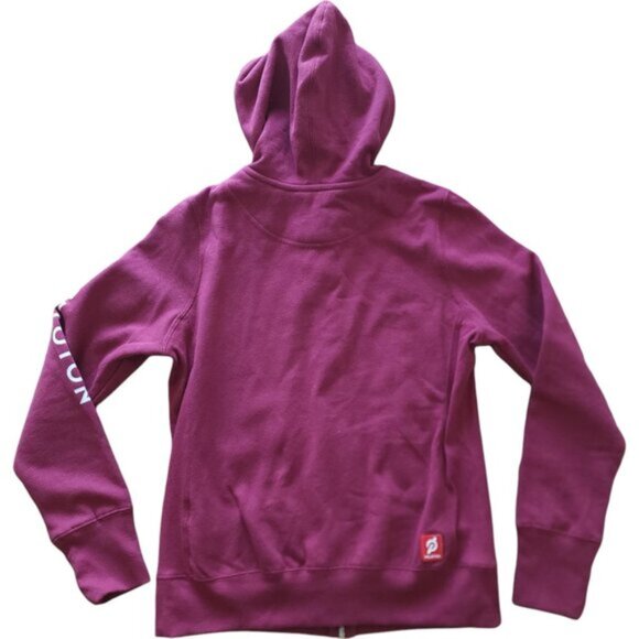 Peloton Pink Zip Up Fleece Lined Hoodie Sweater - Picture 9 of 10